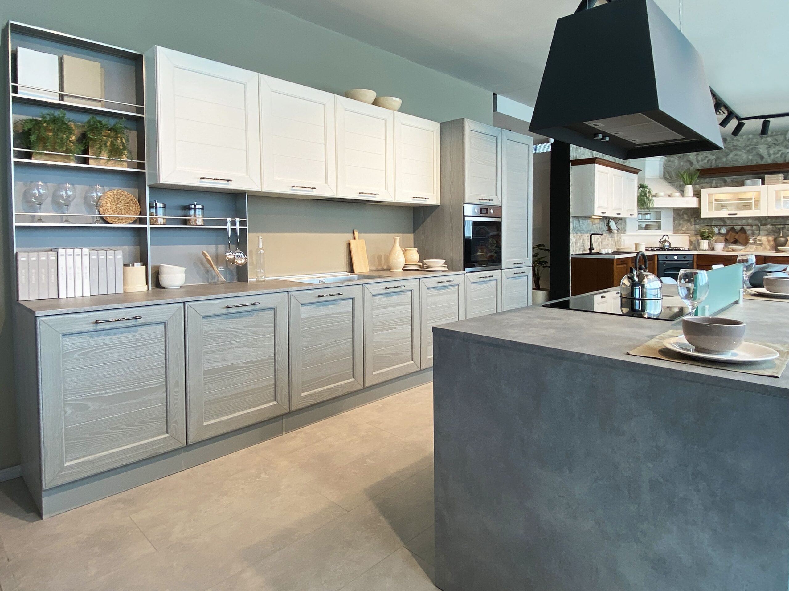 Cucina CLAUDIA BRIDGE con isola - Lube
