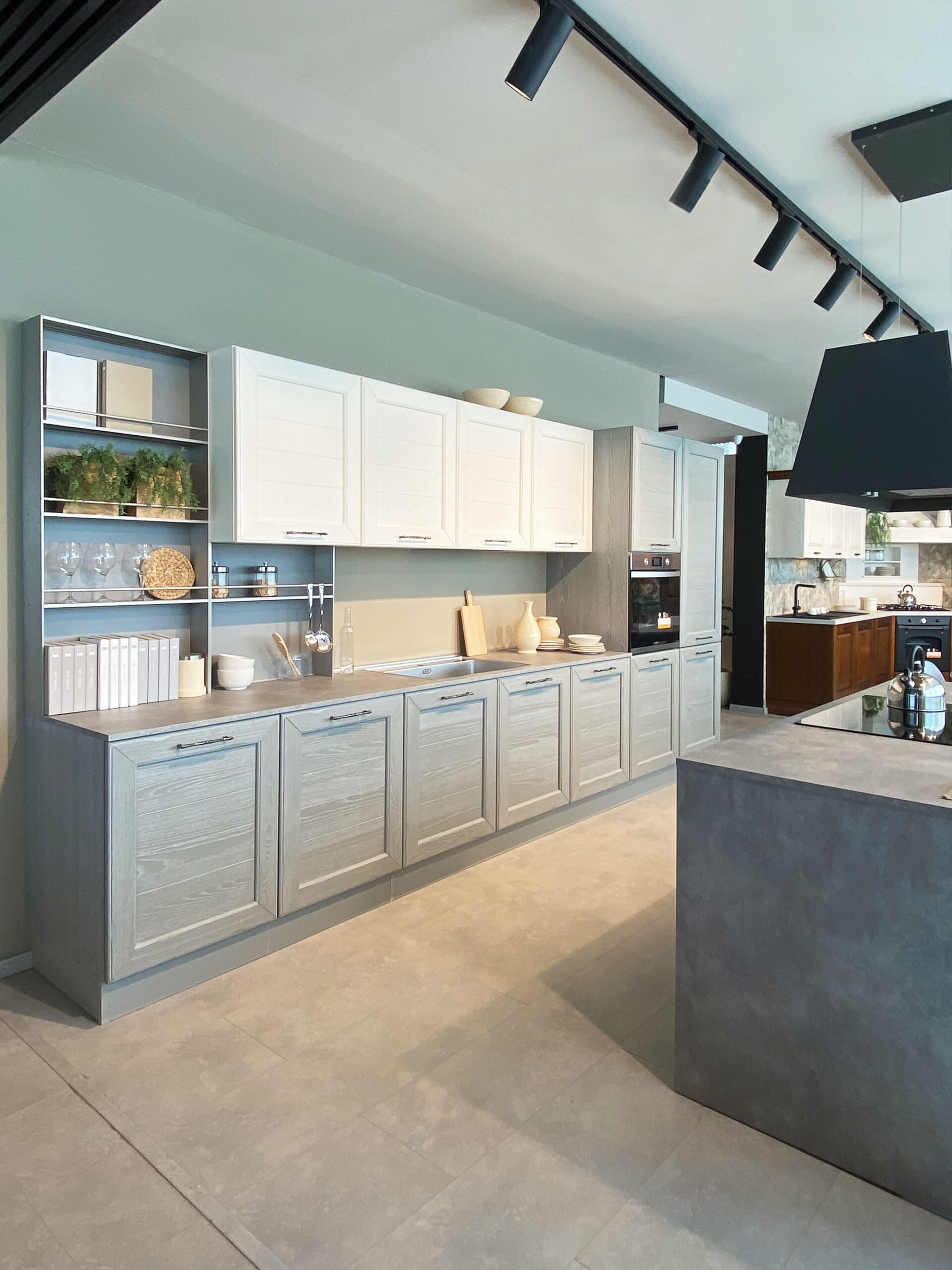 Cucina CLAUDIA BRIDGE con isola - Lube